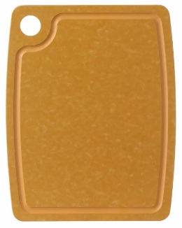 CUTTING BOARD WOOD FIBRE BROWN 30X23.5X6CM