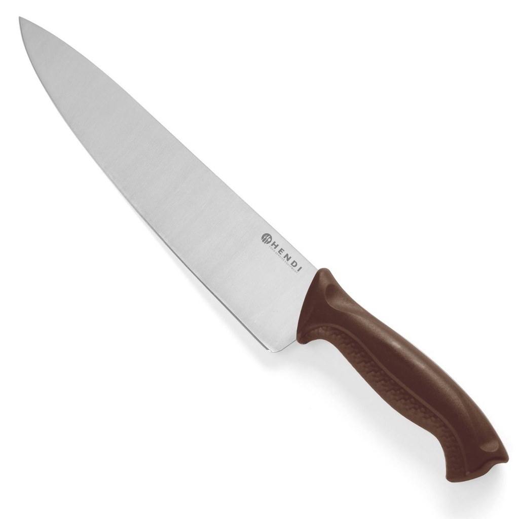 COOK'S KNIFE BROWN 24CM 