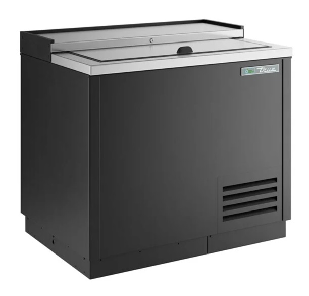 BOTTLE COOLER 36", BLACK - 115V (9.8CFT) TBD