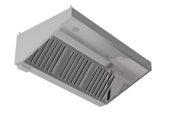 8' HOOD ONLY, SLOPED