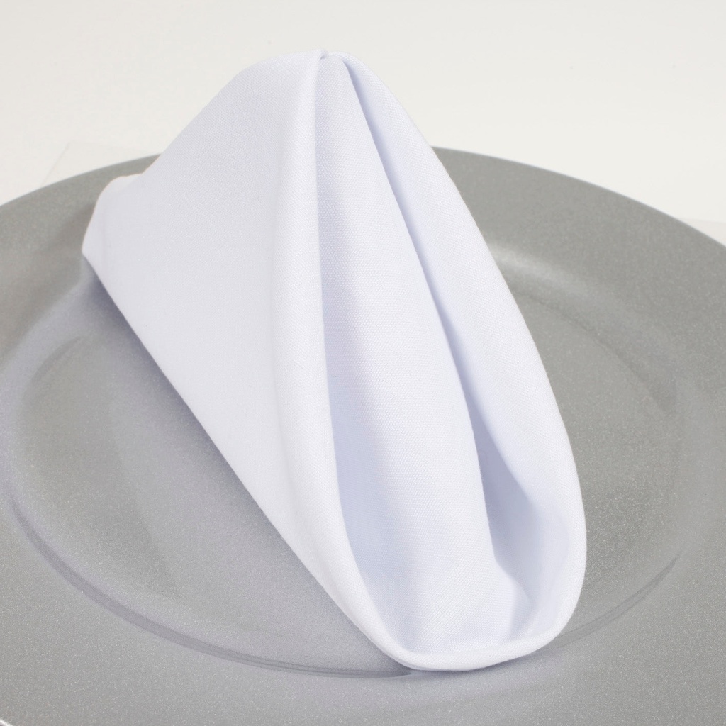 NAPKIN 20X20" WHITE 6.8oz - PACK OF 50 EACH 