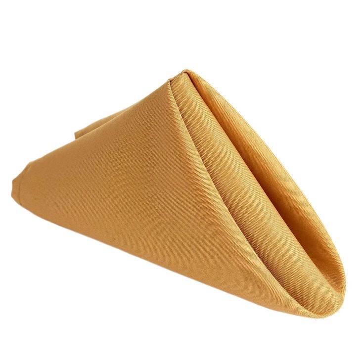 NAPKIN 20X20" GOLD 6.8oz - CASE OF 12 PACK