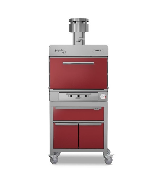 PREMIUM CHARCOAL OVEN GN1/1, RED 