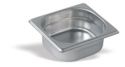 STEAM PAN ONE SIXTH SIZE 150MM