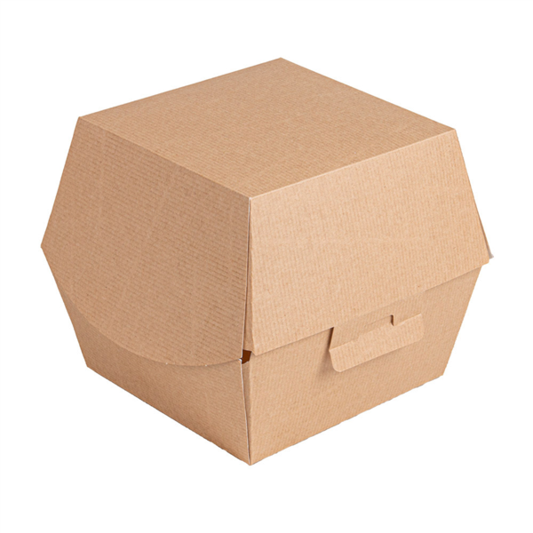 BURGER BOX XL 'THEPACK' NATURAL - PACK OF 50 EACH 