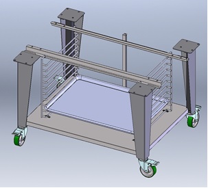 UNDERSHELF RACK FOR HDSCO-1 