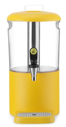 JUICE DISPENSER UNIQ 4 LITER YELLOW