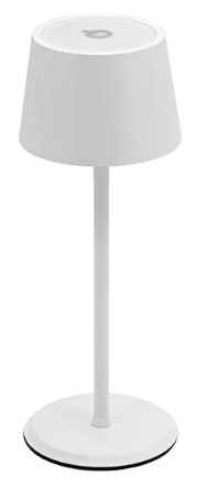 MINI TABLE LAMP MONTE CARLO WHITE HEIGHT 22cm/8.8" - EACH