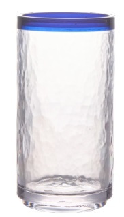 SOLERA COOLER GLASS 16oz GLASS TEXTURED - CASE OF 24 EACH