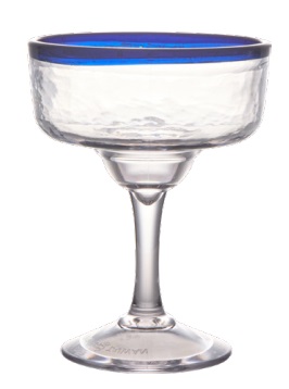SOLERA MARGARITA GLASS 16oz GLASS TEXTURED - EACH
