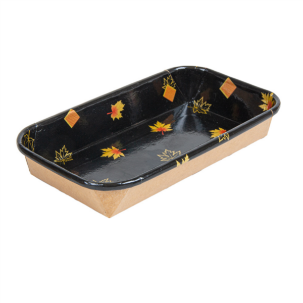SUSHI CONTAINER BLACK 16X9.1X2.4CM - PACK OF 50 EACH