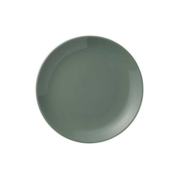 PORCELANA ROUND COUPE PLATE MOSS 8.25"/21cm - EACH  