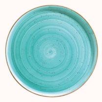 AURA AQUA PIZZA PLATE 13"/32CM - EACH 