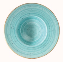 AURA AQUA PASTA PLATE 11"/28CM - EACH 
