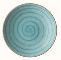 AURA AQUA PASTA PLATE 10"/25CM - EACH  