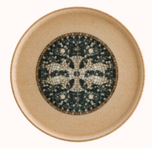 MESOPOTAMIA WOOD FLAT PLATE 11"/28cm - EACH  
