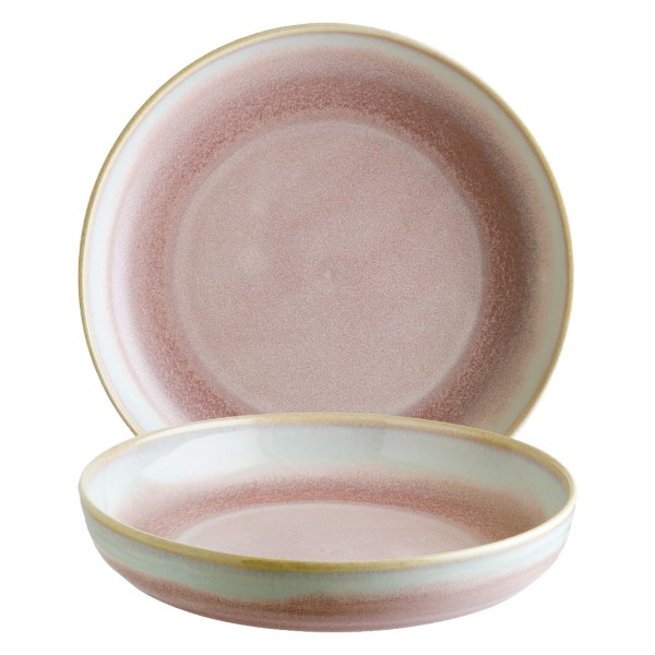 PINK POTT PASTA PLATE 10"/25cm - EACH