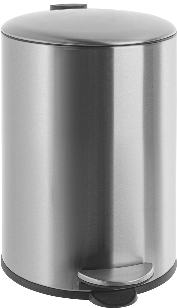 PEDAL BIN 20 LITER MATTE STAINLESS STEEL 