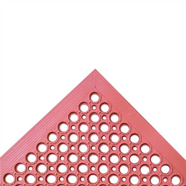 ANTI-FATIGUE FLOOR MAT 3'X5' RED 1/2" THICK - EACH 