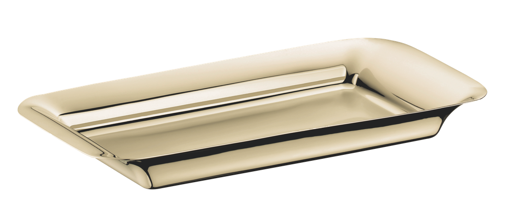 SERVING TRAY PVD PALE GOLD - EACH 