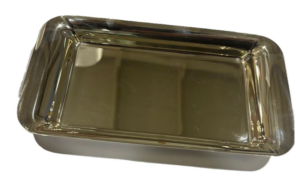 SERVING TRAY PVD PALE GOLD - EACH 