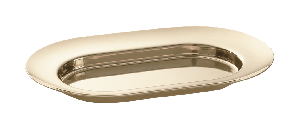 COFFEE CULTURE TRAY PVD PALE GOLD - EACH  