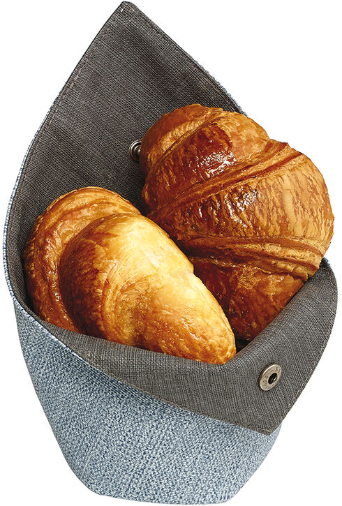 BORÉAL BLUE JEAN/GREY BASKET Ø 15CM - EACH 