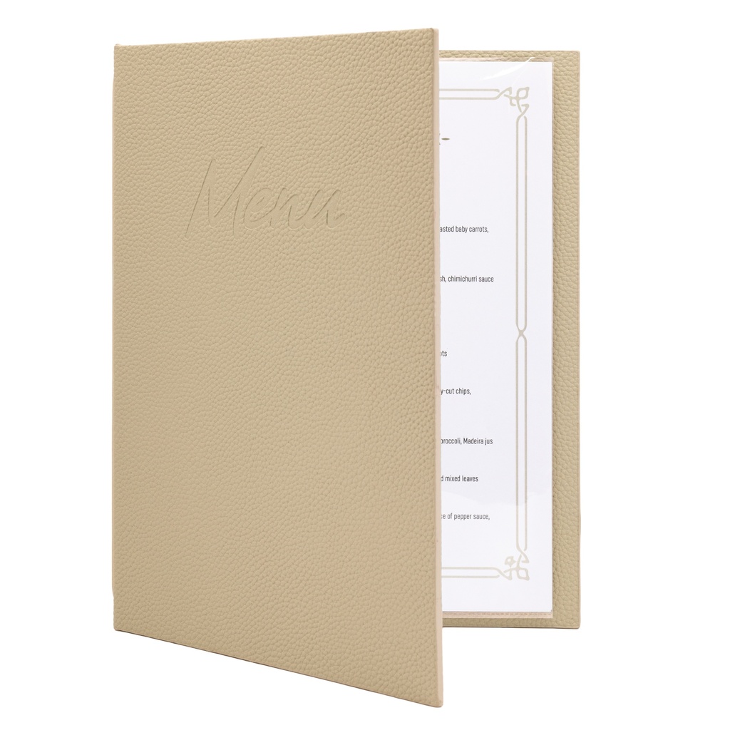 MENU COVER SIGNATURE SAND A4 - EACH