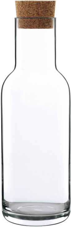 SUBLIME CARAFE WITH CORK 1ltr/34oz - EACH  