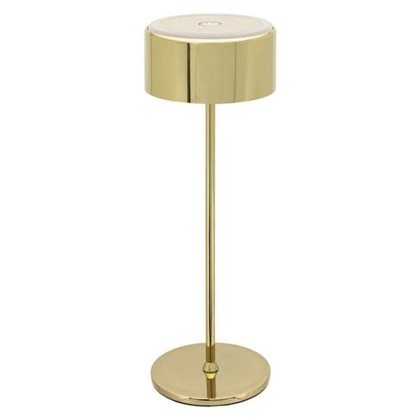 SIGNATURE TABLE LAMP GOLD HEIGHT 25cm/10" - EACH   