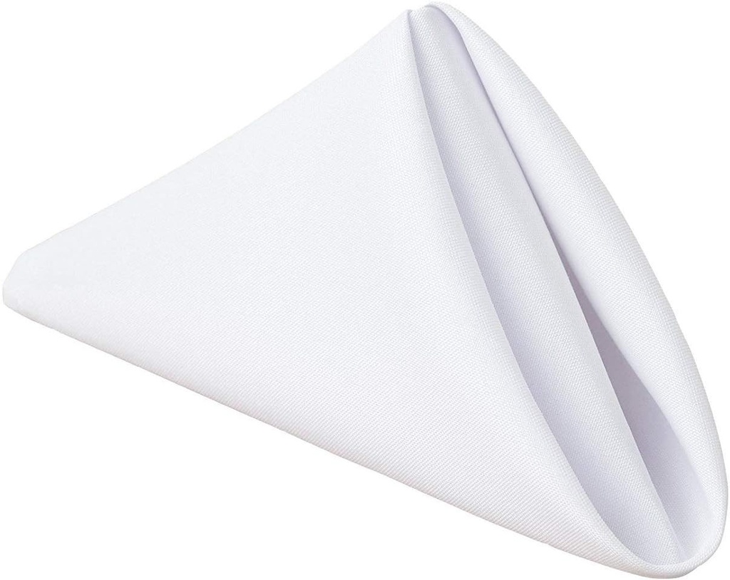 NAPKIN 20X20" WHITE TBD - PACK OF 12 EACH