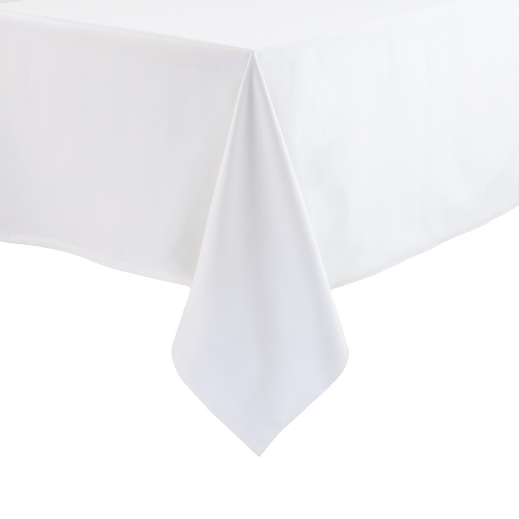 TABLECLOTH 48X48"/120X120CM WHITE TBD - CASE OF 7 PACKS