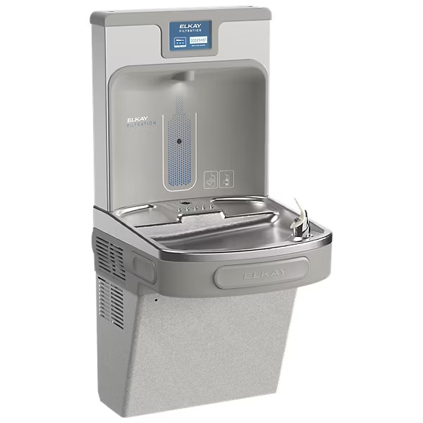 BOTTLE FILLING STATION, LIGHT GRAY - 115V (REFRIGERATED)