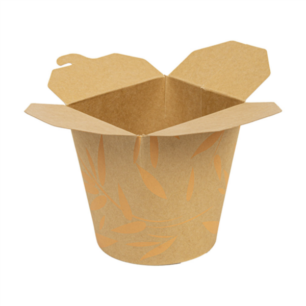 FEEL GREEN ROUND CONTAINER 32oz - CASE OF 9 PACKS