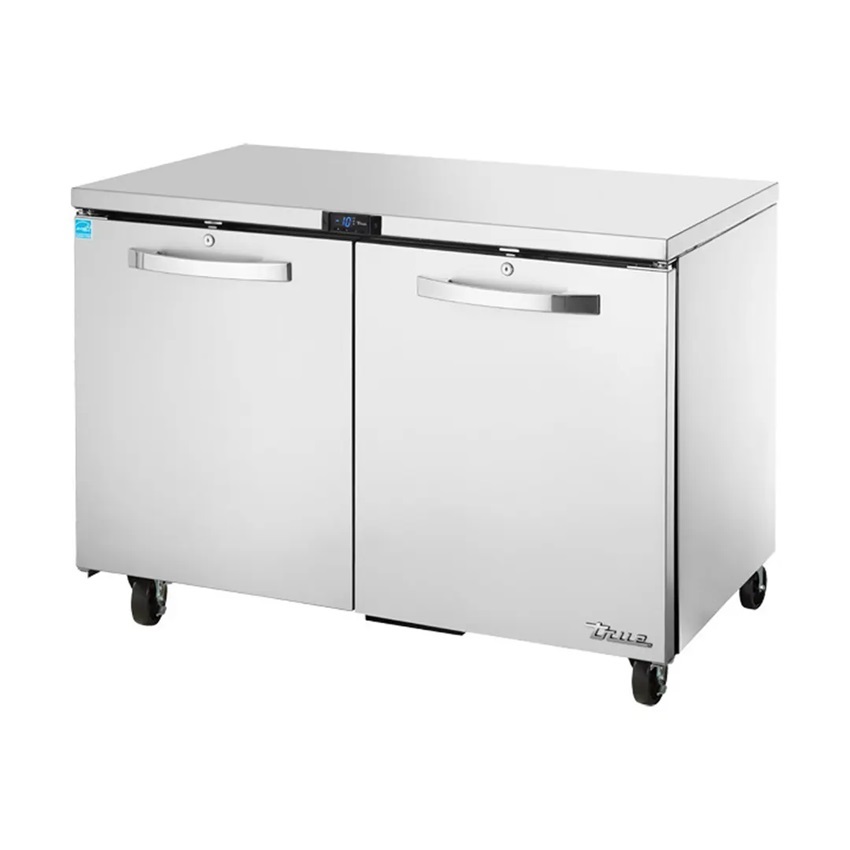 UNDERCOUNTER FREEZER 48", 2 DOOR SS - 115V (14.0CFT) SPO 