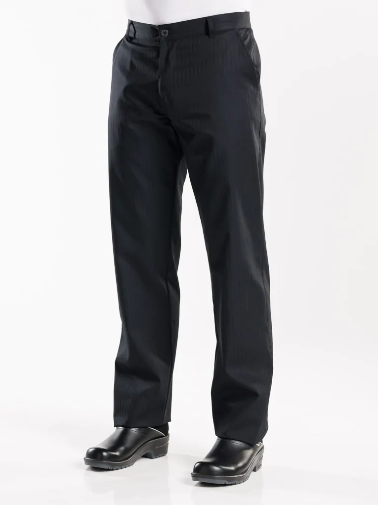 CHEF PANTS SANTINNO BLACK TBD - SIZE 48