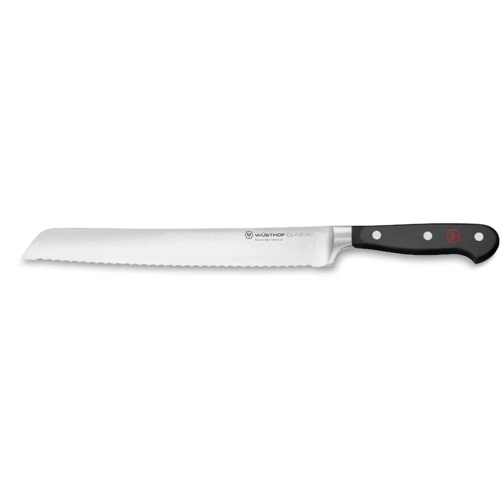 BREAD KNIFE DOUBLE SERRATED CLASSIC 23CM TBD 