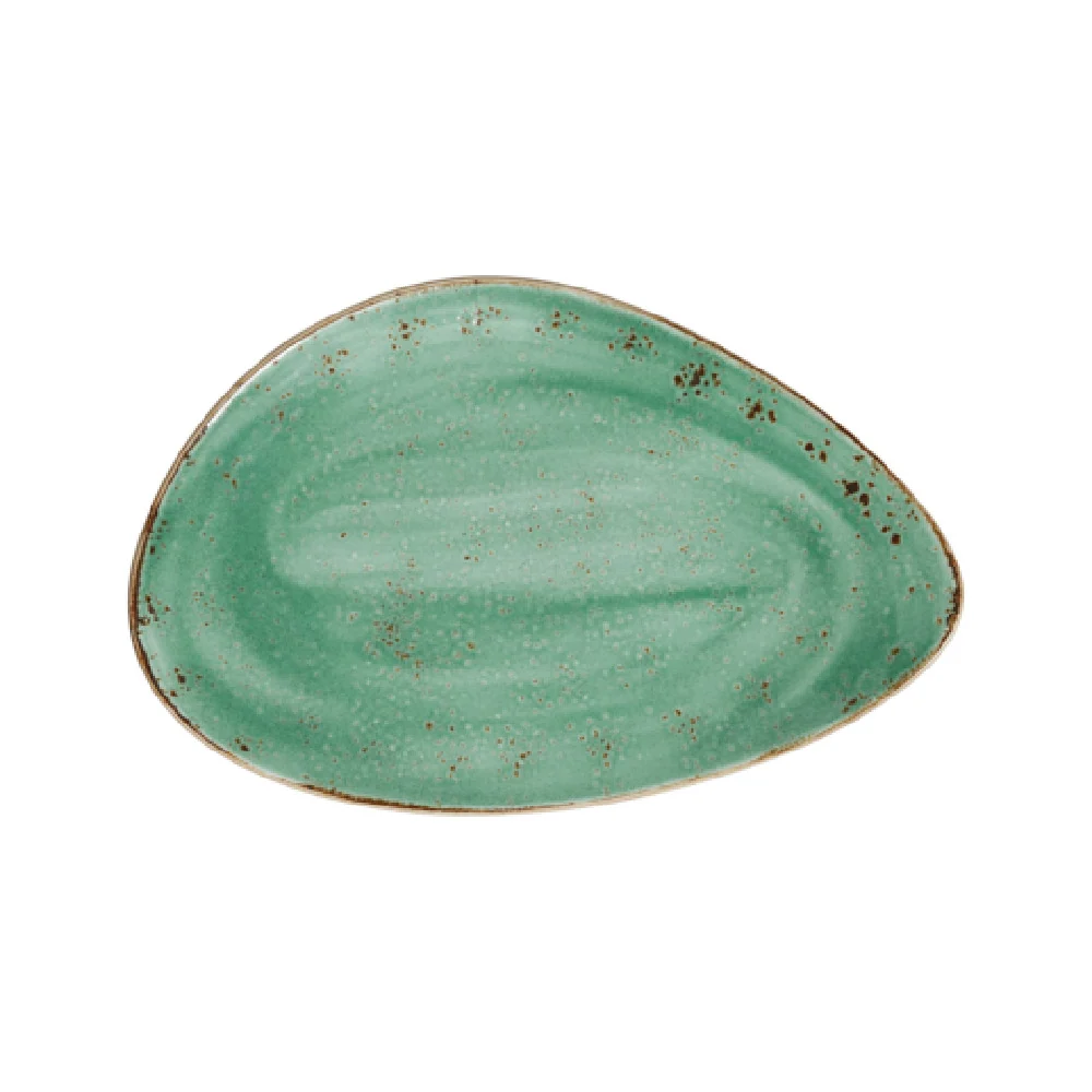 CRAFT FREESTYLE PLATE 14" AQUA TBD - EACH