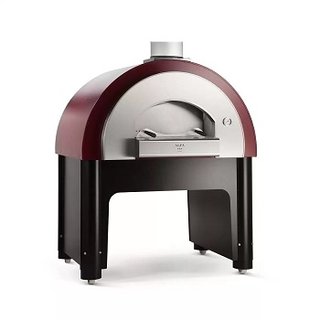 PIZZA OVEN W/BASE, RED - LP GAS