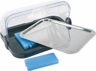 COOLING DISPLAY 18X12" BLACK