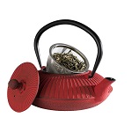 TEA POT RED 0.8 LITER TBD