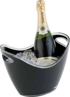 CHAMPAGNE COOLER BLACK 11X8" TBD