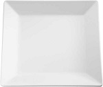 PLATTER SQUARE WHITE 21x21cm