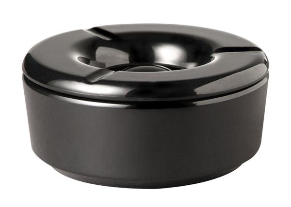 ASHTRAY BLACK WIND PROOF