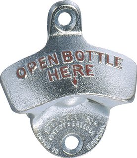 BOTTLE OPENER WALLMOUNT