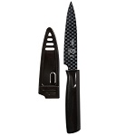 [BAR M33910B BLACK] NON-STICK PARING KNIFE BLACK