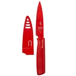 [BAR M33912B RED] NON-STICK PARING KNIFE RED