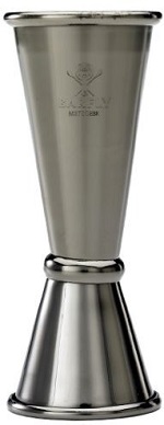 [BAR M37002BK] JAPANESE JIGGER 25/50ML BLACK