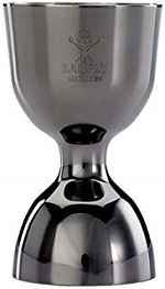 [BAR M37006BK] RIMBELL JIGGER 1X2oz BLACK