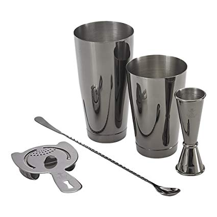[BAR M37101BK] COCKTAIL BASIC SET BLACK